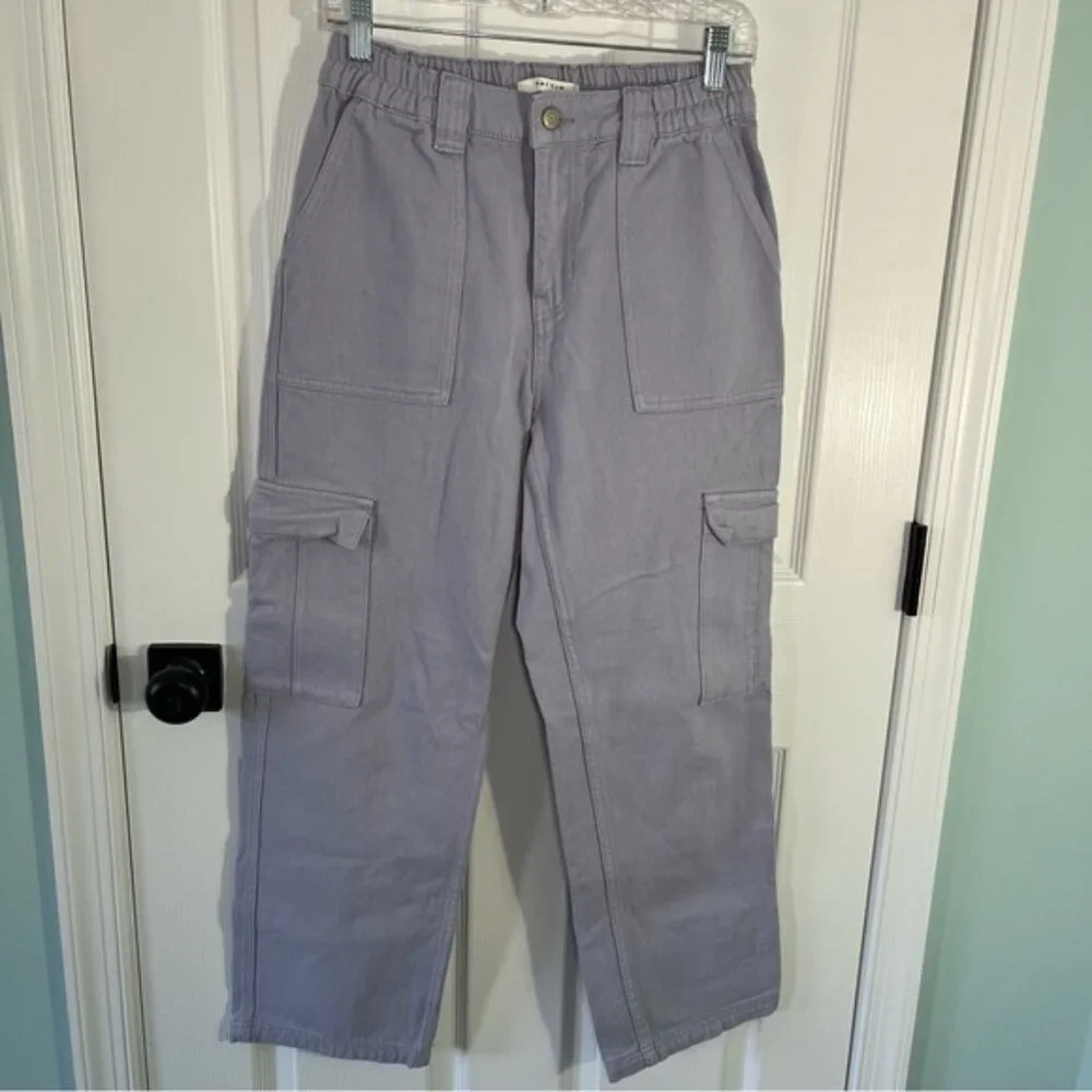 Pacsun lilac cargo utility pants jeans - Picture 2 of 3